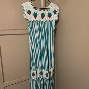 Strawberry maxi dress